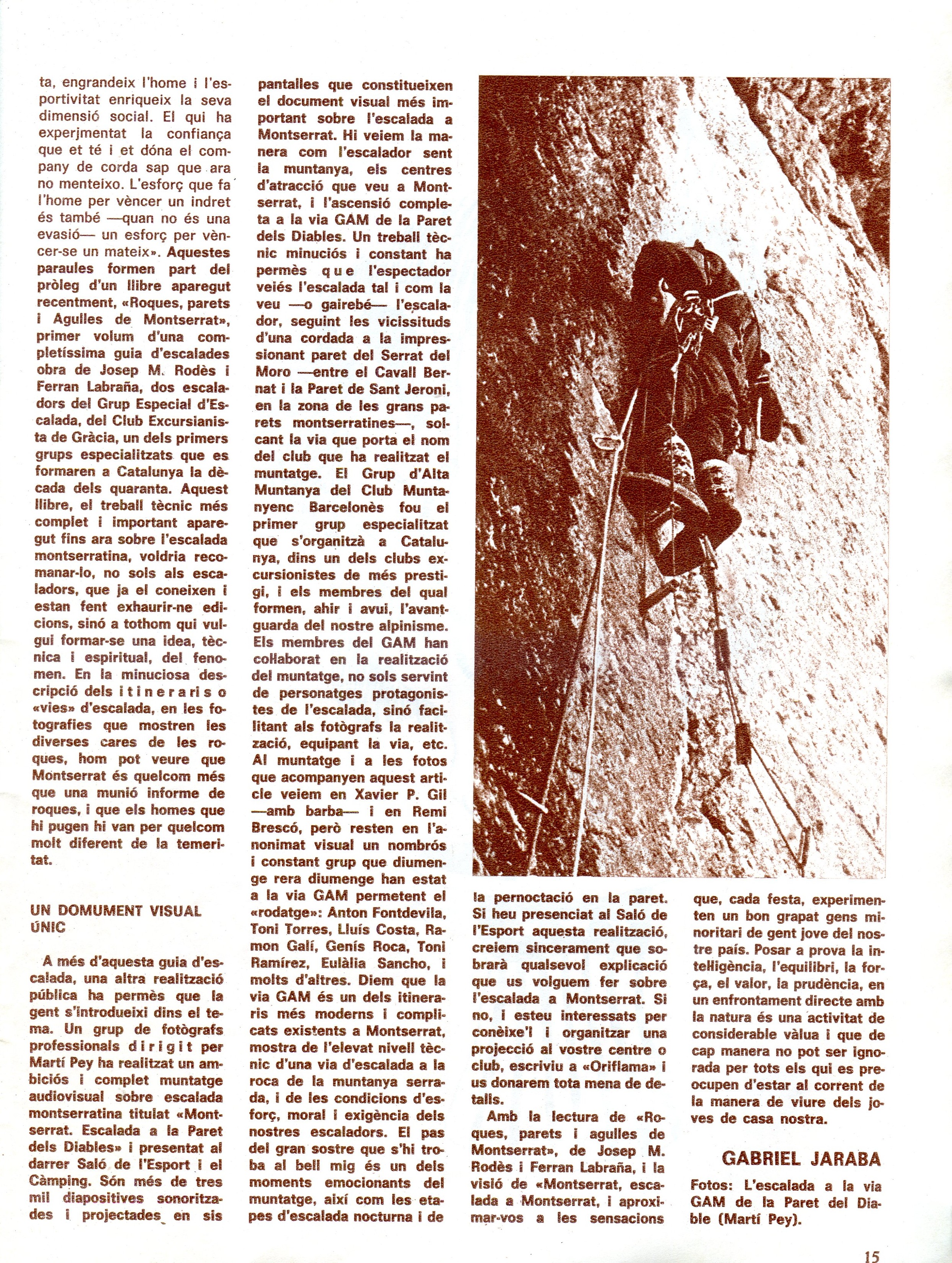 Escalada a Montserrat - Miniatura 4